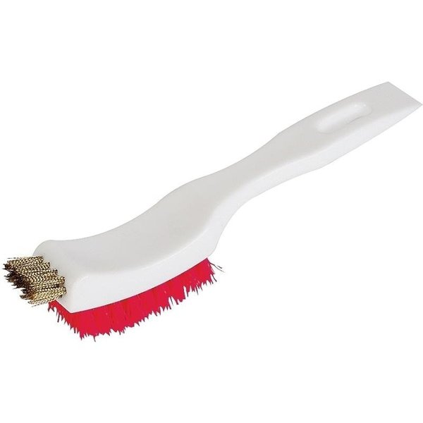 Dqb 0 Stripping Brush, BrassPoly Trim, Plastic Handle 8356